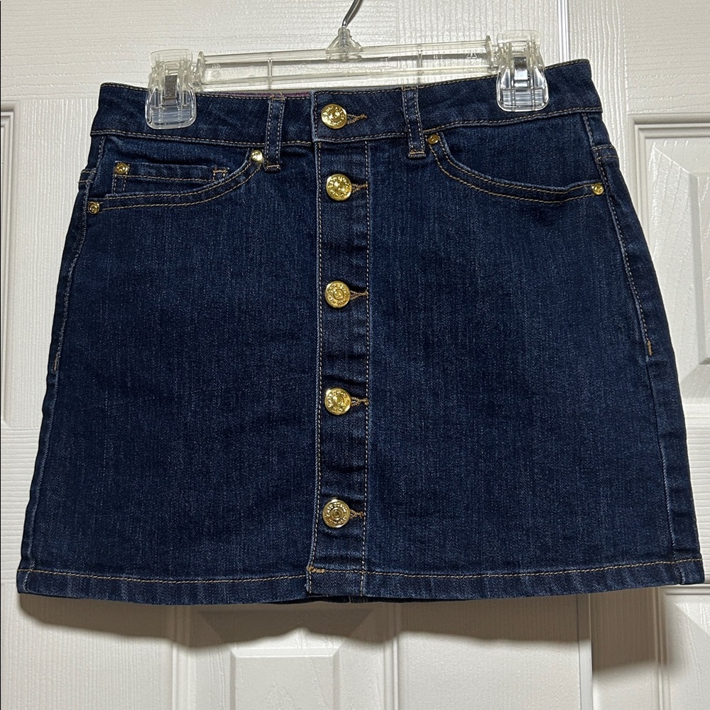 Kate Spade New York Girls Mini Denim Skirt - Size 10